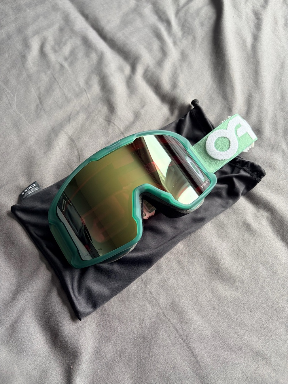 Oakley Line Miner M Ski Goggles w/ Prizm Sage Gold Iridium Lens *BNIB*